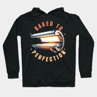 Baked To Perfection Sun Tan Beach Design Hoodie